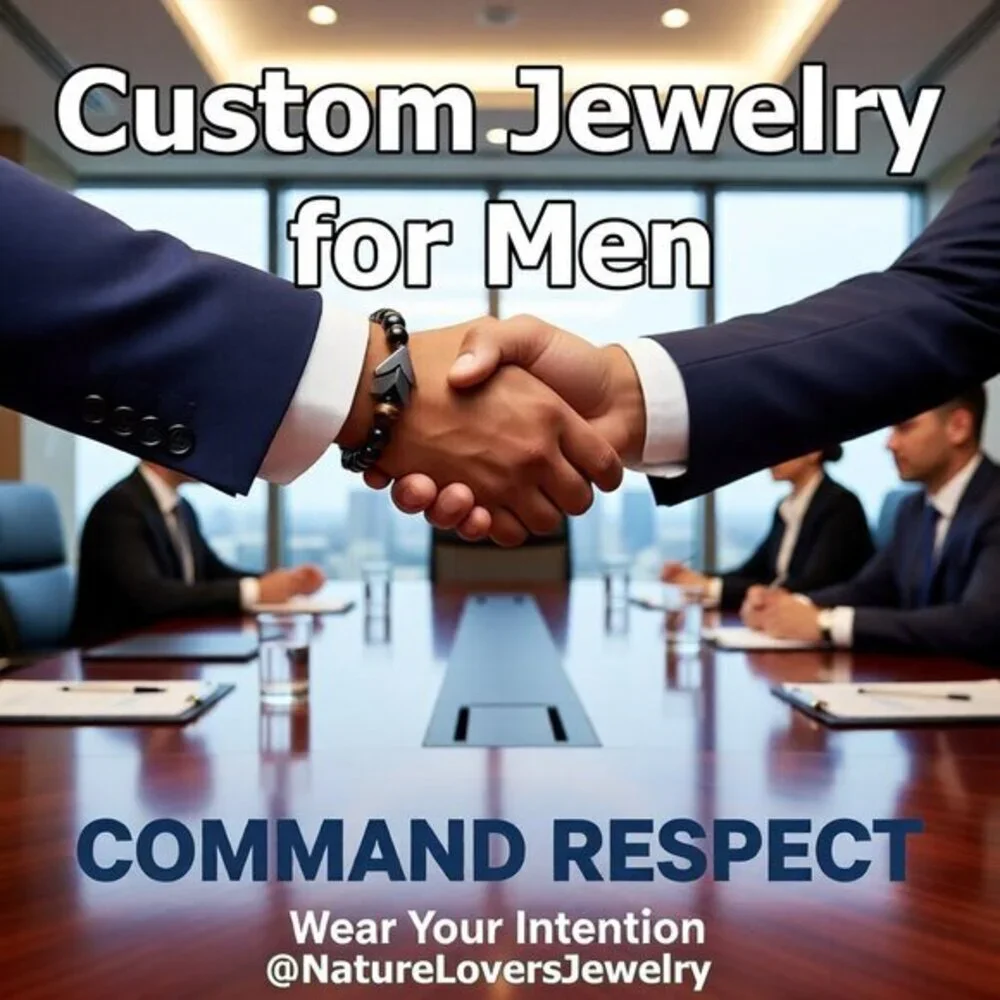Handsome! Men's Protection Bracelet: Hematite, Tigereye, Raw Black Tourmaline 8